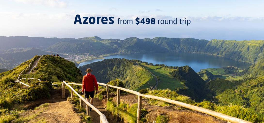 Azores from $498 round trip